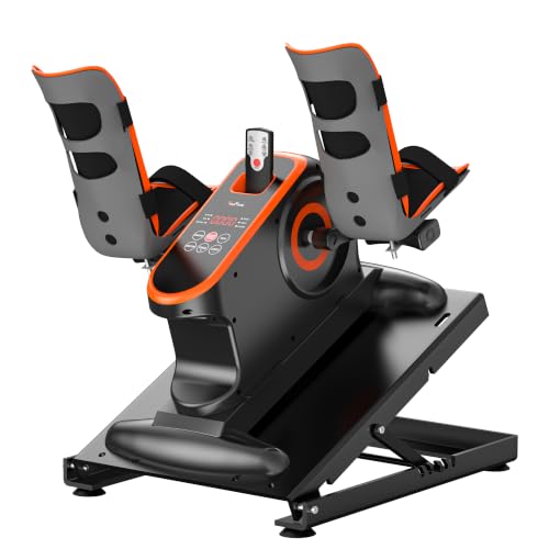 Under Desk Bike Electric Pedal Exerciser for Seniors & Rehab - size: OLTD-01
