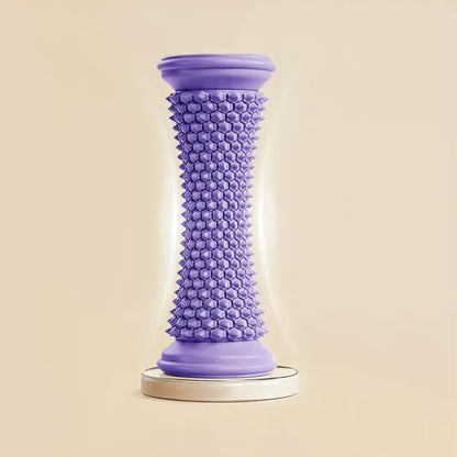 Foot Massager Ball Roller Yoga Roller Muscle Roller Stick for Feet Hand Leg Relaxatio Manual Feet Massager Purple Manual Leg Massagers Purple - color: Purple