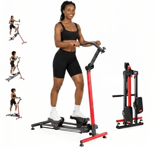 Stair Stepper for Home, 3-Mode Folding Stairmaster with Handlebar
