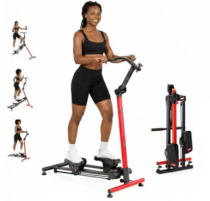 Stair Stepper for Home, 3-Mode Folding Stairmaster with Handlebar