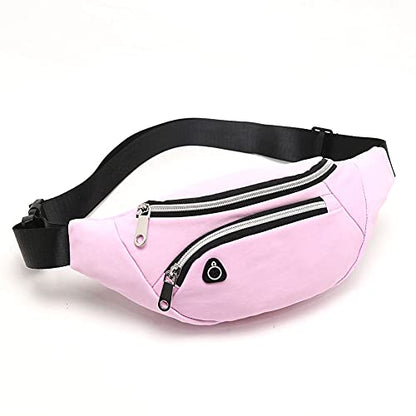Waist Pack Bag for Men&Women - Fanny Pack for Workout Traveling Running. - color: 302)Pink