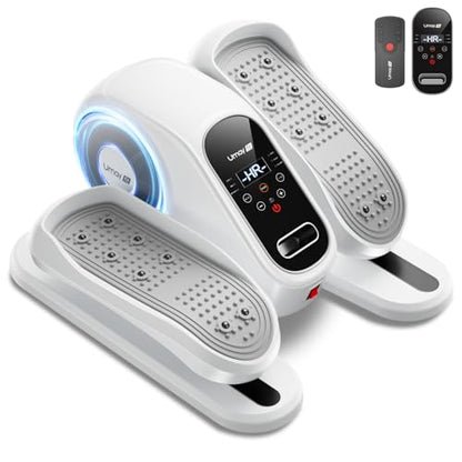 UMAY Under Desk Elliptical Eclipse Leg Exerciser Electric as seen on TV - color: Off-White