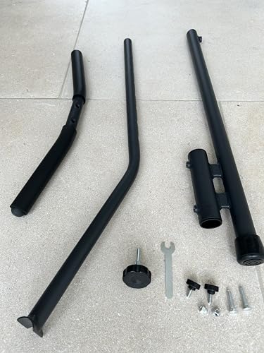 Adjustable T-Bar Handle Stability Bar for The Fit Bounce Pro, Fit Bounce Pro XL and Maximus Pro Bungee Rebounder Models I Will not fit Any Other Make of Mini Trampoline