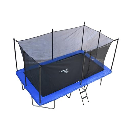 Teamson by Crowntec 15x9FT Large Rectangular Trampoline, Black