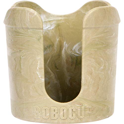 ROBOCUP Plus, (CAMO), Add-On Accessory XL Extension Cup Holder, Larger Drink Capacity, Perfect for Boats, Golf Carts, Walkers, Wheelchairs and Work. (Includes 1) - color: Camo