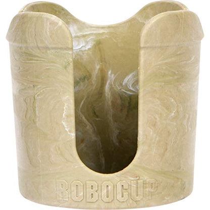 ROBOCUP Plus, (CAMO), Add-On Accessory XL Extension Cup Holder, Larger Drink Capacity, Perfect for Boats, Golf Carts, Walkers, Wheelchairs and Work. (Includes 1) - color: Camo