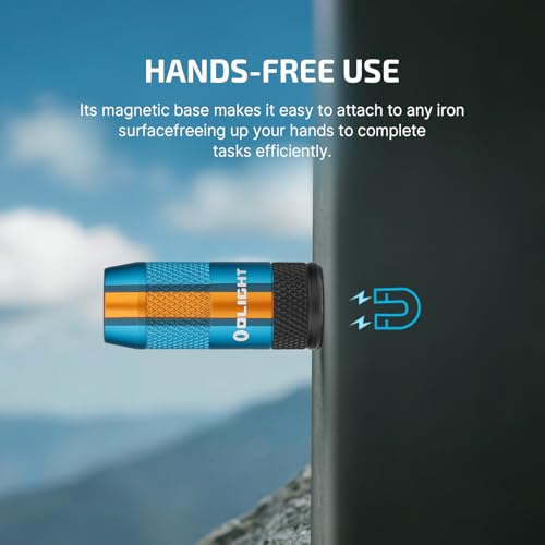 OLIGHT IMINI 2 Rechargeable EDC Keychain Mini Flashlight Sapphire - color: Sapphire