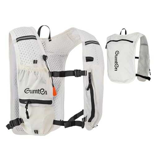 Running Vest for Women Men, Running Hydration Vest with Adjustable Chest Straps for Marathon Jogging Hiking Cycling - size: White, style: Running Vest