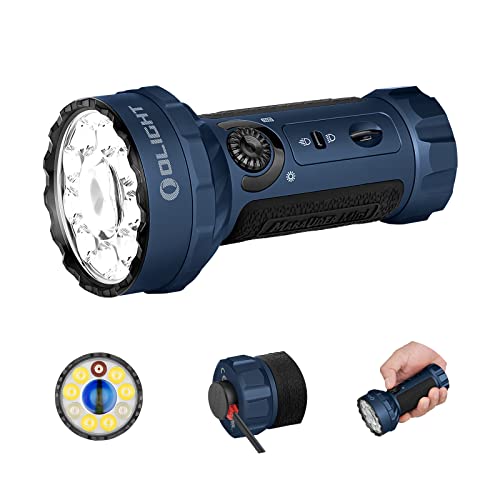 OLIGHT Marauder Mini Powerful Flashlight RGB Lights Midnight Blue - color: Midnight Blue