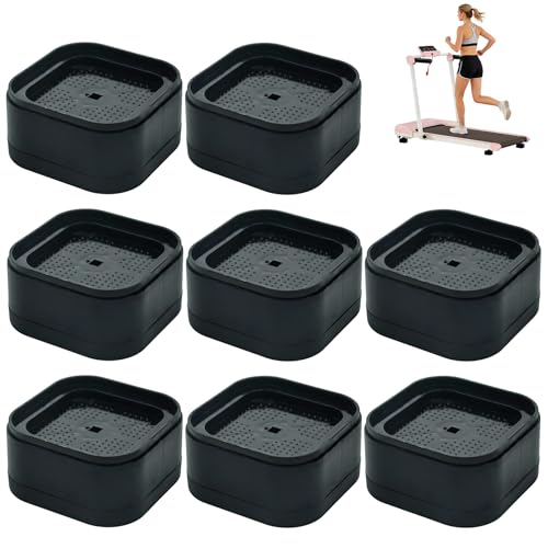 Treadmill Incline Riser Blocks, Walking Pad Incline Blocks - color: Black, 8 PCS