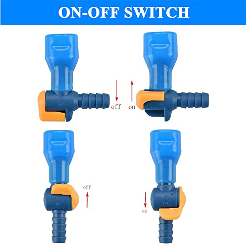 Bite Valve ON-Off Switch Tube Nozzle Replacement for Hydration Bladder