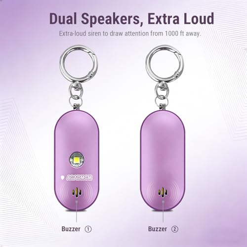 Personal Safety Alarm Keychain