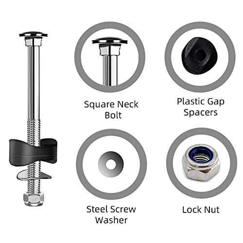 12 PCS Trampoline Screws, Long Screw Trampoline Replacement Parts