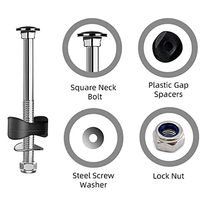 12 PCS Trampoline Screws, Long Screw Trampoline Replacement Parts