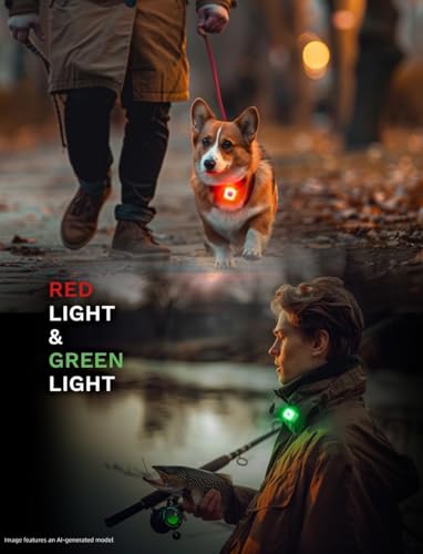 Yls Running Light for Runners Rechargeable, 5 Lighting Modes LED Clip On Flashlight, Portable Weaterproof Hat Lights, Walking Light for Night Walking, Running, Camping, Hiking, Jogging - color: Charcoal Gray