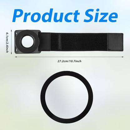 Magnetic Running Phone Holder for iPhone, 360° Rotatable Armband Cell Phone Holder Strong Adaptability Wrist Phone Compatible with 12 13 14 15 16 Pro Max Plus Mini