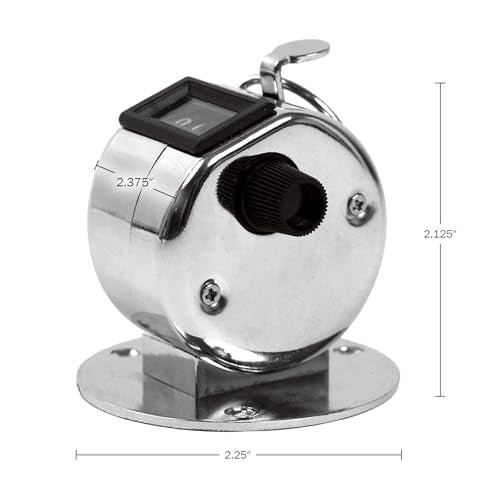 Stalwart Handheld or Mountable Clicker Counter with Easy Thumb Tally Button