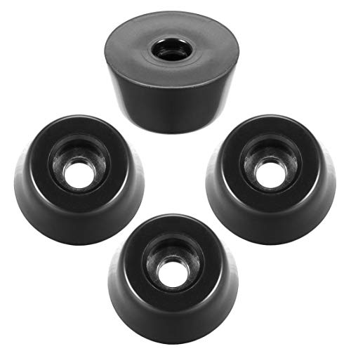 uxcell Rubber Feet Buffers Pads Anti-Slip Buffer Feet D18x15xH11mm 4pcs - size: 20x15x11mm