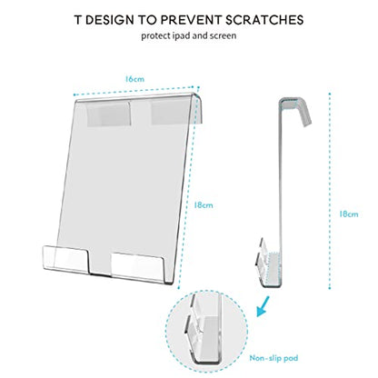 Tablet Holder Compatible with Peloton Bike & Plus & Tread & Row