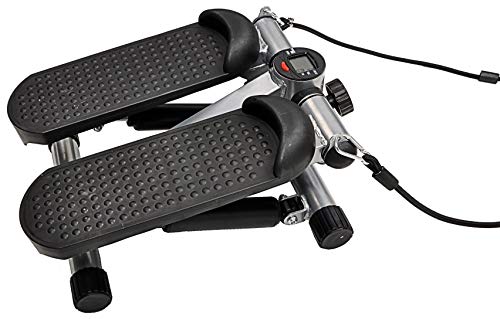 Fitvids Pre-Assembled Adjustable Mini Stepper Stair Stepper Stepping Machine with Resistance Bands