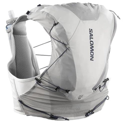 Salomon Unisex Advance Skin 12 | 12 Liter Hydration Trail Running Vest - color: Alloy/Gray Violet, size: X-Large