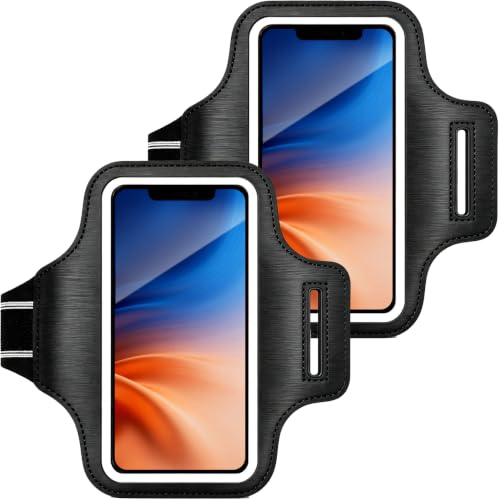 Running Armband with Card Slot, 2 Pack