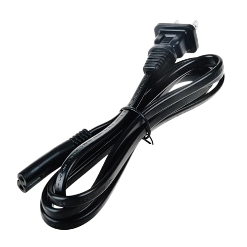 UL 6 Feet AC Power Cord Compatible with FOUSAE MC57A MC57B MC57B5 Under Desk Elliptical Machine Electric Ellipse Leg Charging Cable Power Supply Cord