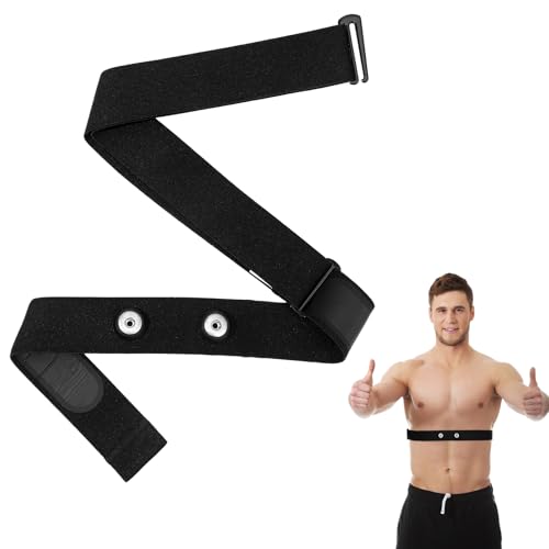 Heart Rate Monitor Chest Band Strap Replacement Adjustable Soft Heart Rate Monitor Chest Replacement Strap Waterproof Chests Straps Replacements