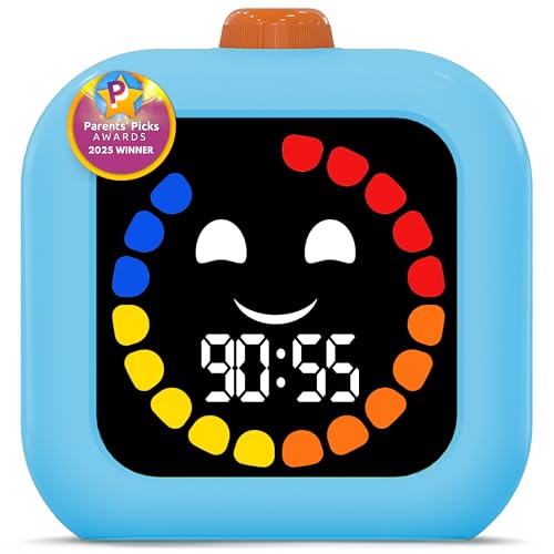 Digital Visual Timer for Kids - Calmer Routines & Transitions - color: Blue