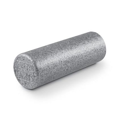 OPTP Silver AXIS Moderately Firm Foam Roller – Round, Silver, 18" x 6" - size: 18" x 6" Round