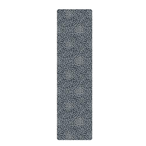 Stair Treads Ultra-Thin with Non Slip Rubber Backing 9”x26”, Gray 1 Piece - color: Grey, size: 9" x 26" Design #2
