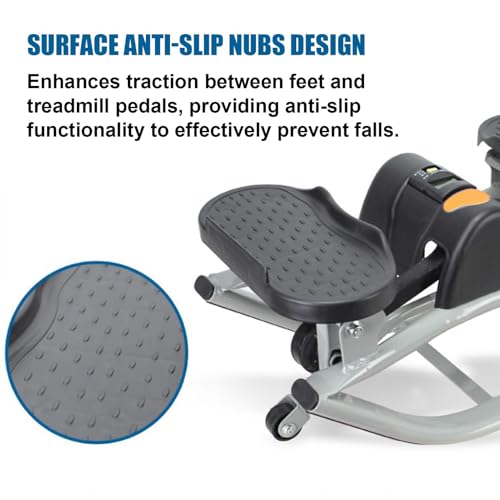 U-Shaped Rock Stepper Machine for Home Workout, Rock, Stepper Side to Side
