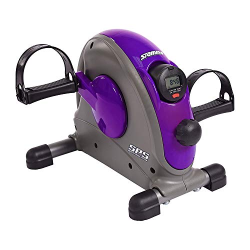 Stamina Exercise Bike with Smooth Pedal System - color: Purple
