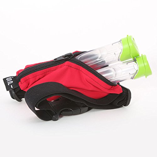 SPIbelt Kids Pocket Belt, Expandable Pocket, Adjustable Waist, No Bounce, No Logo Band, Stars & Stripes with Red Zipper - color: Stars & Stripes with Red Zipper