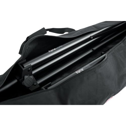 Gator Cases Speaker Stand Carry Bag with 58" Interior, Holds (2) Stands (GPA-SPKSTDBG-58) - size: 58" Long - Single Compartment