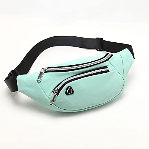 Waist Pack Bag for Men&Women - Fanny Pack for Workout Traveling Running. - color: (302)Cyan