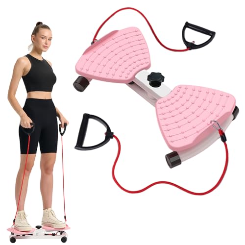HOTWAVE Waist Twister Board for Core Strength, Waist Trimming & Weight Loss - color: Pink