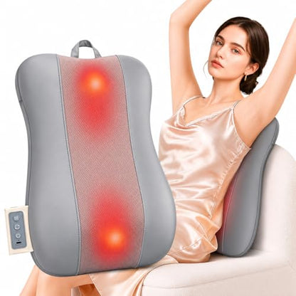 Back Massager with Heat, Shiatsu Neck and Shoulder Massager