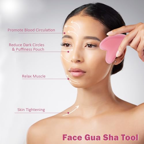 Body Gua Sha Tool for Cellulite Remover Muscle Pain Relief, Lymphatic Drainage Massager for Body Shaping, Muscle Pain Relief Red - size: Gua Sha Tool-B