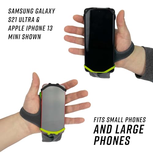 noxgear Handheld Grip Phone Holder, Lime, Left Hand - color: Lime, size: Left Hand