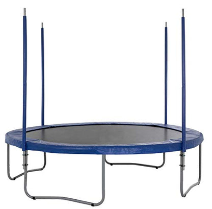 Upper Bounce Trampoline Safety Enclosure Poles Replacement Accessories Parts with Hardware - size: 4 poles, style: Straight
