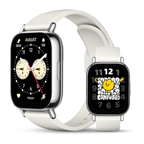Xiaomi Redmi 5 Lite Smart Watch, Step Counter Watch for Women Men with 2" LCD Large Display, 140 Sports Modes, 5ATM Waterproof (Lite-Light Gold) - color: Lite-light Gold