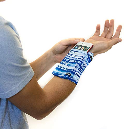 Sprigs Banjees 2 Pocket Wrist Wallet - color: Blue Horizon