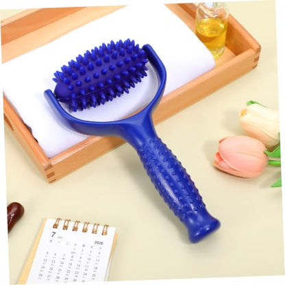 HOMSFOU Handheld Muscle Massage Stick Roller for Legs and Back, Comfortable Abs and PVC Material, Reduces Muscle Fatigue, for Yoga Enthusiasts and Exercise