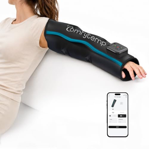 Comfytemp Air Compression Arm Massager S, Arm Sequential Compression Device - size: S, 8.5"~13"