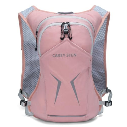 Carey STEN Lightweight Hydration Backpack with 1.5-Liter Water Bag - color: pink