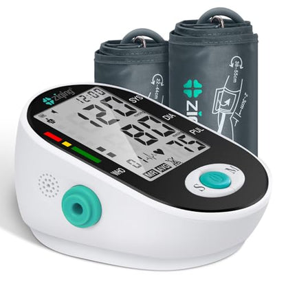 Automatic Upper Arm Blood Pressure Monitor for Home Use, 2 * 99 Sets Memory