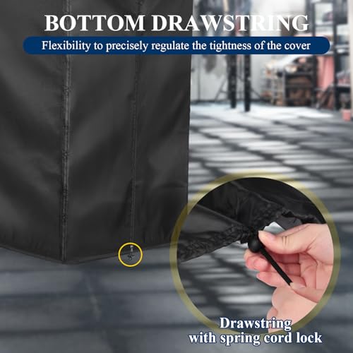 Outdoor Workout Equipment Cover, Weatherproof Gym Equipment Cover - size: 41"L x 68.9"W x 74.8"H