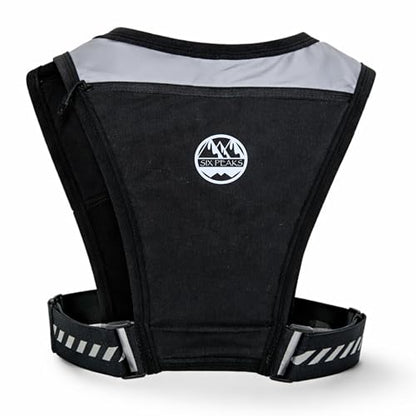 mens Six Peaks Lightweight Running Vest - color: Black