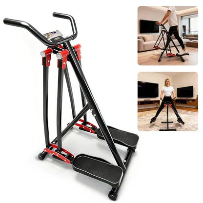 KINMAC Air Walking Elliptical Exercise Machine - color: Black